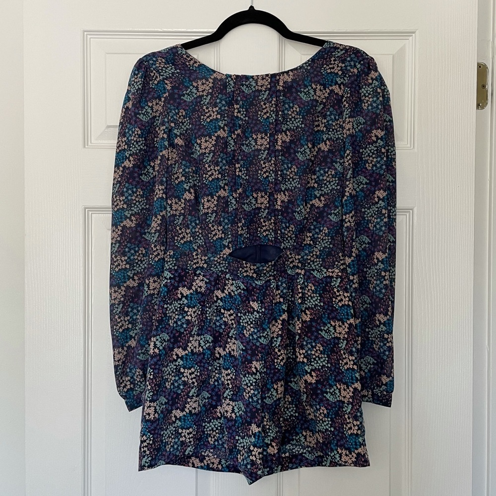 Floral Print Romper